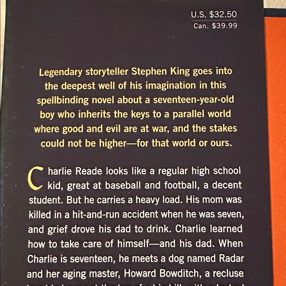 Quest. Fairy Tale Stephen King hardcover - Picture 5 of 6